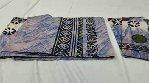 BEDSHEET MEERUT PRINTED 90X108 2 PILLOW COVER